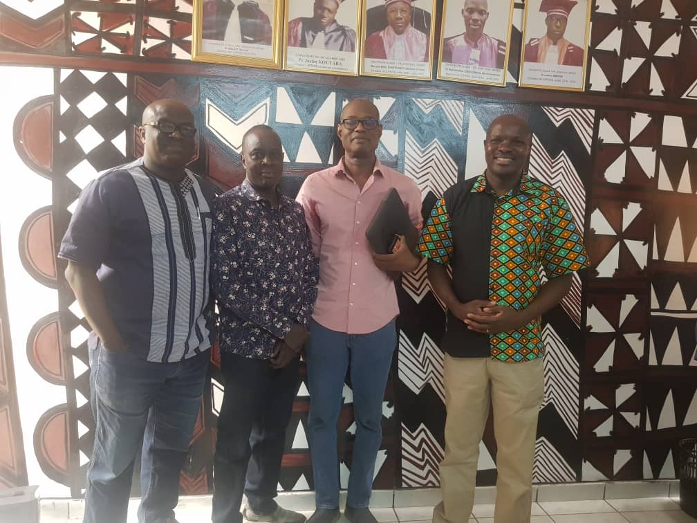 THE FOUR ACC DIRECTORS AT OUAGADOUGOU, BURKINA FASO.
