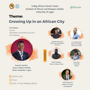 WORKSHOP ON GROWING UP IN AN AFRICAN CITY