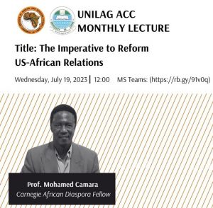 UNILAG ACC MONTHLY LECTURE