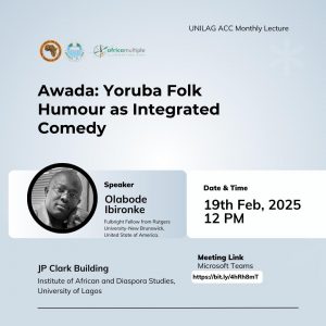 LECTURE BY PROF. OLABODE IBIRONKE